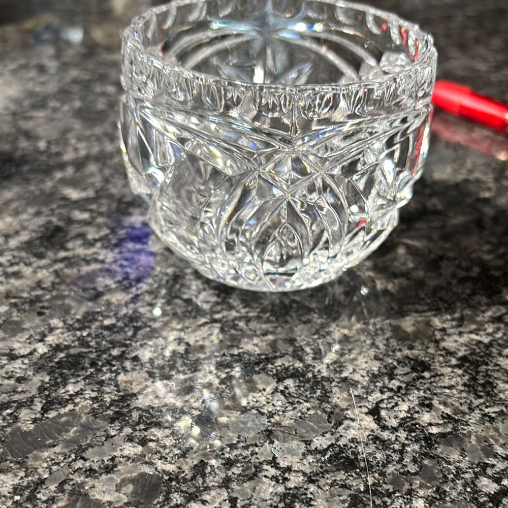 Intricate Crystal Votive holder
